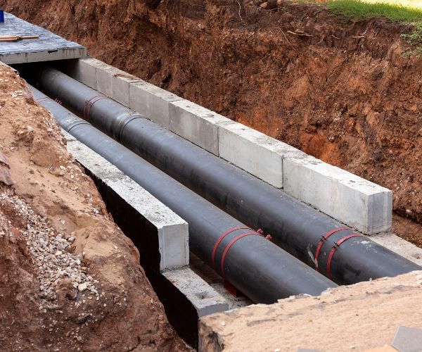Trenching & Pipe Installation img
